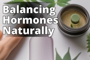 Cbd And Hormone Balance: A Complete Guide To Improved Wellbeing